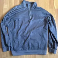 【CLEL】　ハーフジップデザインプルオーバー