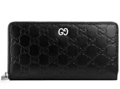 GUCCI 473928 グッチ ラウンドファスナー 長財布 ドリアン