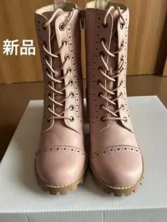 未使用　ピンクハウス　ブーツ　ピンク　Mサイズのサムネイル