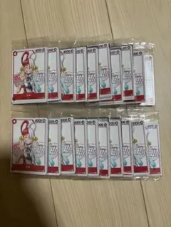 ワンピースカードセット　劇場配布　未開封　ウタ20セット