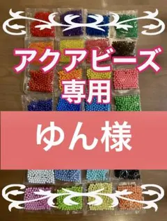 ゆん様　アクアビーズ★100個入り2袋セット　バラ売り　追加変更可