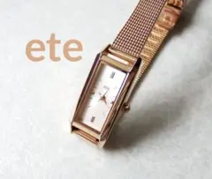 2026年最新】ete 腕時計 レクタングルフェイスの人気アイテム - メルカリ