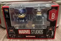 MARVEL BE@RBRICK キャプテン・アメリカ & バッキー　Ｂ賞