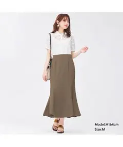 GU カットソーマーメイドロングスカートのサムネイル