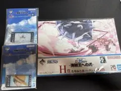 ワンピース 一番くじ H賞 名場面色紙 G賞 アクリルチャーム セット
