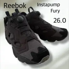 美品✨Reebok リーボック　インスタポンプ ヒューリー　ブラック 26.0