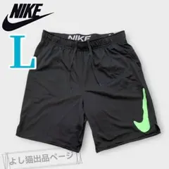新品NIKEナイキ　ランニング　ハーフパンツ　ブラック　9インチ メンズL