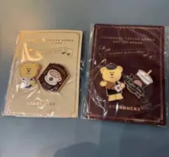新品未開封⭐︎韓国スタバ 梨大1号店限定ピンバッジ 2種セット STARBUCKSのサムネイル
