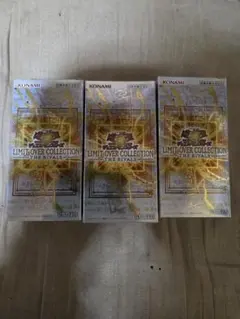 遊戯王　リミットオーバーコレクション ザ ライバルズ　シュリンクなし　3BOX