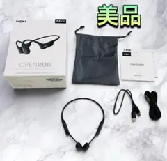 （美品）Shokz OpenRun Mini S806 骨伝導イヤホン ブラック