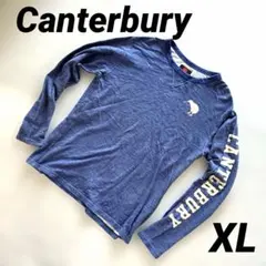 美品　Canterbury カンタベリー　ロンT ラグビー　メンズ　XLサイズ