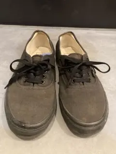 VANS スニーカー オーセンティック ブラック オールブラック 27cm