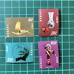 【レア】外国切手 台灣 中華民国古切手 古画シリーズまとめ 未使用 2025年最新】中華民国 台湾 切手の人気アイテム - メルカリ