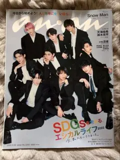 SnowMan 表紙 雑誌 anan