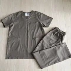 グレートバディ オックスストレッチスクラブ上下セット② グレージュのサムネイル