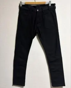 JIL SANDER ジルサンダー　レザーパッチ　テーパードデニムのサムネイル