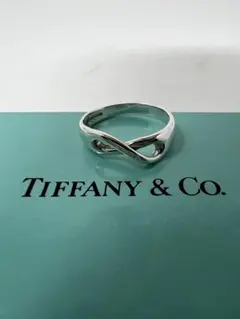 TIFFANY ティファニー インフィニティ リング 約4号 SV925 定番 - メルカリ