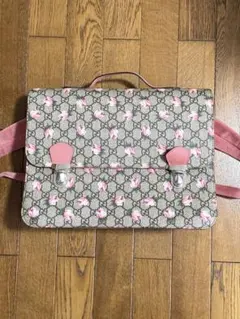 キッズGUCCI GGスプリーム ブルームス バックパック