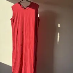 COLZA ワンピース　朱色　M