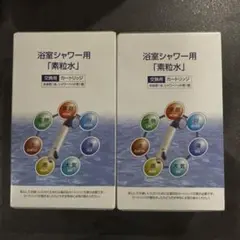 浴室シャワー用水質改善カートリッジ2個セット