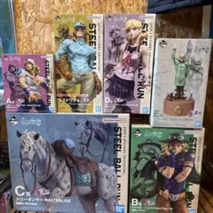 ジョジョの奇妙な冒険 STEEL BALL RUN 一番くじ　フィギュアコンプ