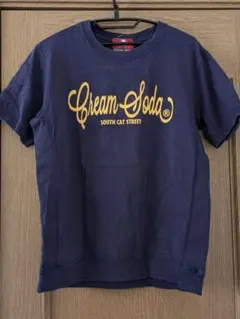 CREAM SODA Tシャツ ネイビー Mサイズのサムネイル
