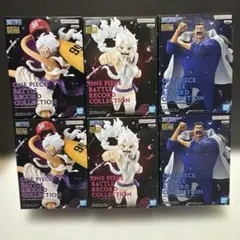 ワンピースバトルレコードコレクションフィギュア　計6体セット