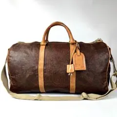 エトロ　Etro 2way 大容量　ボストンバッグ　ハンドバッグ　カデナ