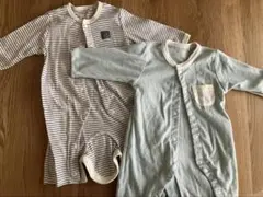長袖ロンパース　60〜70 2枚セット