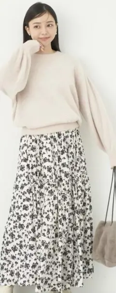 【新品未使用】ミニシャギー　プルオーバー　セーター　トップス　ピンク