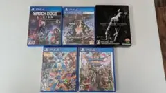 PS4ゲーム5本セット