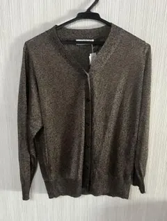 週末限定値下げ タグ付き新品 TresFemme カーディガン 光沢あり3L