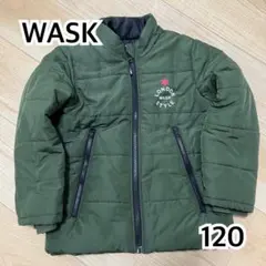 【週末限定価格】WASK 中綿ジャケット 120 グリーン