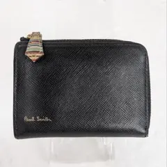Paul Smith ブラックコインケース ID　鍵キーホルダー付き