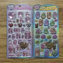 うるちゅるポップシール　エスターバニー　おぱんちゅうさぎ　2点セット