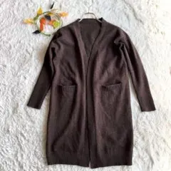 状態良好⭐️ ファッションボックス　ロングニットカーディガン