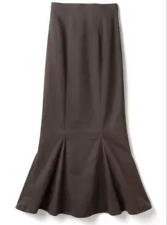 GRL ハイウエストマーメイドツイルスカート