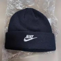 Nike ネイビー ニット帽 100%アクリル