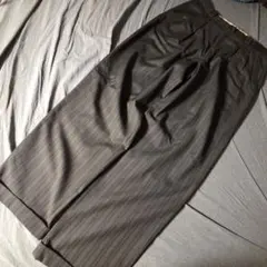 Bisione イタリア製 ワイドストライプスラックス　52