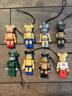 キン肉マン　BE@RBRICK フルコンプ全8種 開封品　非売品　ゆでたまご
