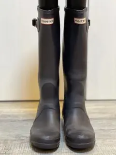 Hunterレインブーツ　パープルEU37