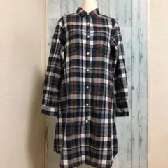 Nikoand… チェック シャツワンピース‼︎