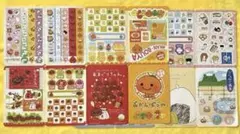 San-Xパーティ　こげぱん みかんぼうや　あまぐり　パタパタシール　2枚