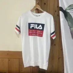【PINK-latte×FILA】Tシャツワンピース Mサイズ ビッグT ロゴT