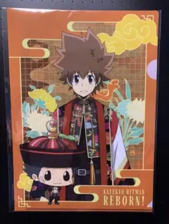 未開封 家庭教師ヒットマンREBORN! クリアファイル 沢田綱吉 中国限定