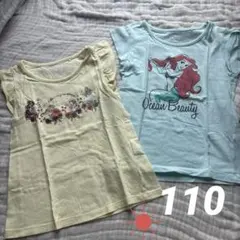 110 ユニクロ　半袖　プリンセス　まとめ売り