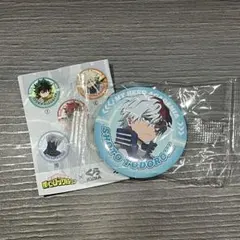 ヒロアカ 僕のヒーローアカデミア 轟焦凍 缶バッジ くら寿司 コラボ