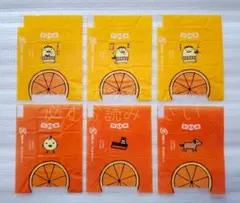 チロルチョコ　包み紙●チロルのいよかん(2013年)　6枚セットのサムネイル