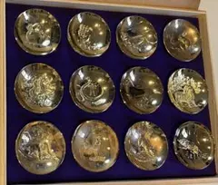 十二支金盃額 ゴールド 十二支金杯 - メルカリ