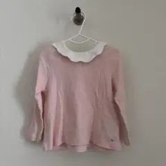 プチバトー 襟付き長袖Tシャツ